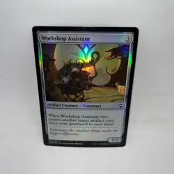 Workshop Assistant 348 Common Commander Legends Magic: The Gathering Foil LP - Image 1