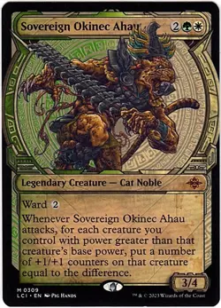 MTG Lost Caverns of Ixalan Sovereign Okinec Ahau Showcase (Mythic) - Image 1