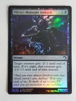 Olivia's Midnight Ambush #118 Innistrad: Midnight Foil Magic the Gathering - Image 1