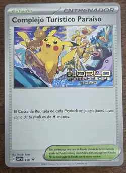 Pokemon World Championship 2024 Spanish Paradise Resort SVP 150 Hawaii Promo - Image 1