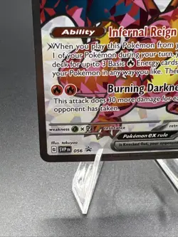 Pokemon TCG Charizard EX Black Star Full Art Holo Promo 56 NM English - Image 2