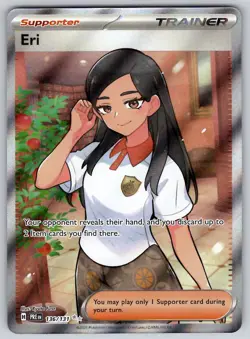 Eri 136/131 SV: Prismatic Evolutions NM Pokemon Ultra Rare - Image 1