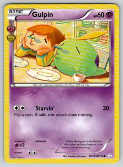 Gulpin RC12/RC32 Generations LP Pokemon Common - Image 1