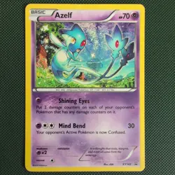 Pokemon Card Azelf XY142 Black Star Promo Holo Rare - Image 1