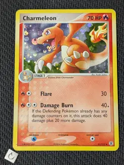 Charmeleon 31/112 - ex FireRed LeafGreen Reverse Holo Pokemon TCG MP - Image 1