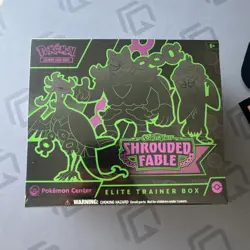 Pokemon TCG Shrouded Fable Elite Trainer Box ETB Pokemon Center Exclusive Sealed - Image 1