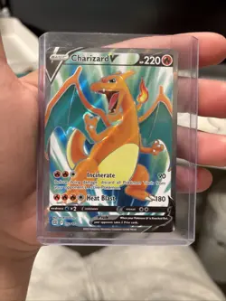 Pokemon TCG Charizard v Full Art 153/172 Brilliant Stars - Image 3