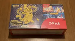 Pokemon TCG Surging Sparks ETB & Booster Bundle Costco 2-pack - Image 1