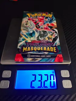 23.20g HEAVY Pokemon Twilight Masquerade Booster Pack Sealed - Possible Hits! - Image 1