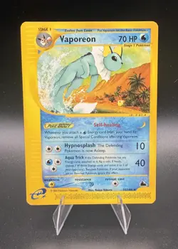 VAPOREON 33/144 Rare SKYRIDGE Pokemon MP - Image 1