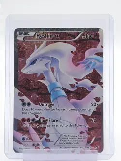 RESHIRAM 2013 POKEMON BLACK & WHITE RADIANT ULTRA RARE RC22/RC25 Q1048 - Image 1