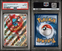 2025 Pokemon MEP EN Riolu MEG ETB-Mega Lucario #010 PSA 7 NM - Image 3