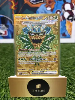 Teal Mask Ogerpon ex - 221/167 - Pokemon Twilight Masquerade Secret Rare NM-M - Image 1