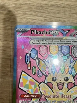 NEAR MINT! Pokemon TCG: Pikachu EX 277/217 ME: Ascended Heroes NM Pack Fresh - Image 3