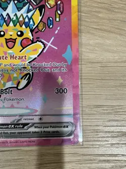NEAR MINT! Pokemon TCG: Pikachu EX 277/217 ME: Ascended Heroes NM Pack Fresh - Image 5