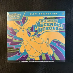 Pokemon TCG Ascended Heroes Mega Evolutions Elite Trainer Box ETB SEALED - Image 1