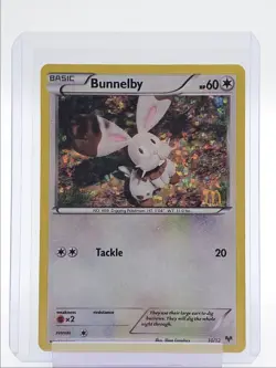 BUNNELBY 2014 POKEMON XY MCDONALD'S COLLECTION HOLO 10/12 Q1048 - Image 1