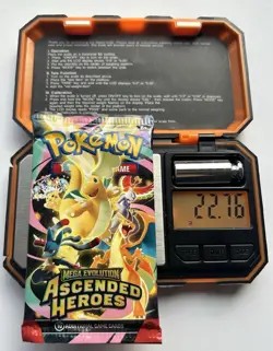 VERY HEAVY 22.76g Ascended Heroes Booster Pack | Pokemon | Potential GOD Pack!U - Image 1