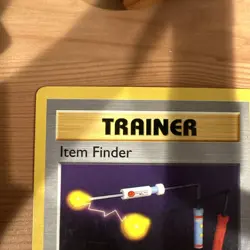 Pokemon TCG Item Finder Rare Base Set (Shadowless) 074/102 NM - Image 2