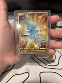 Mew 025/025 - Gold - Celebrations: 25th Anniversary - Pokemon TCG - Image 1