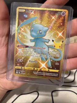 Mew 025/025 - Gold - Celebrations: 25th Anniversary - Pokemon TCG - Image 3
