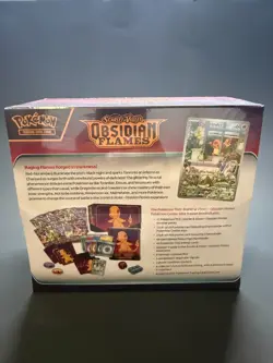 Pokemon Obsidian Flames (Pokemon Center Exclusive Elite Trainer Box) NEW SEALED - Image 2