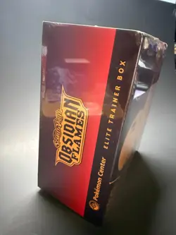Pokemon Obsidian Flames (Pokemon Center Exclusive Elite Trainer Box) NEW SEALED - Image 5