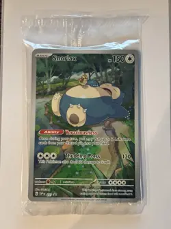 SEALED Pokemon 151 SV Black Star Promo Snorlax SVP051 NM English TCG #51 - Image 1