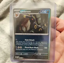 Umbreon - 059/131 Prismatic Evolutions MASTER BALL Holo Pokemon - NM - Image 1