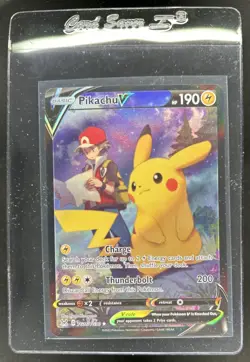 2022 Pokemon SWSH Lost Origin Pikachu V Trainer Gallery #TG16/TG30 - Image 1