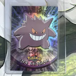 Pokemon Topps Chrome Gengar #94 Excellent Condition Holo Foil TV Animation 2000 - Image 2
