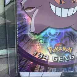 Pokemon Topps Chrome Gengar #94 Excellent Condition Holo Foil TV Animation 2000 - Image 4