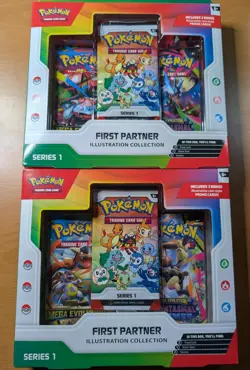 2 Pokemon First Partner Illustration Collection Series 1 - Image 1