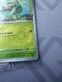 Bulbasaur Pokemon TCG Scarlet & Violet 151 Best Buy Stamped Promo Sealed 001/165 - Image 5