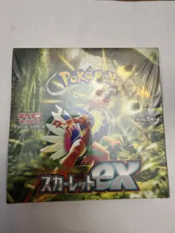 Scarlet EX Booster Box SV1S Pokemon SEALED Japanese - Image 1