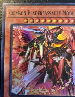 Crimson Blader/Assault Mode BPRO-EN008 1st Ed Super Rare Burst Protocol Yu-Gi-Oh - Image 2