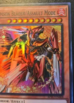 Crimson Blader/Assault Mode BPRO-EN008 1st Ed Super Rare Burst Protocol Yu-Gi-Oh - Image 3