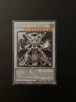 2024 YUGIOH MP24 QCR SECRET RARE CHAOS ANGEL NM - Image 1