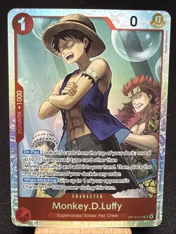 Monkey.D.Luffy - OP14-013 OP14-013 The Azure Sea's Seven Foil R1 - Image 1