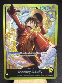 Monkey.D.Luffy ST29-001 Starter Deck 29 Egghead Leader One Piece Egghead U - Image 1