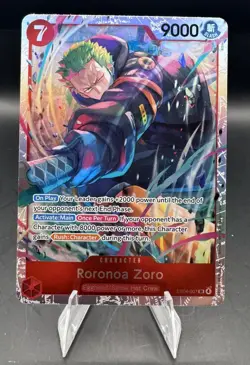 One Piece TCG - Roronoa Zoro SR EB04-007, OP15-EB04 Set, ENG - Image 1