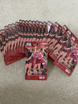 🔥 Lot Of 20 One Piece TCG EB03 Heroines Edition Sleeved Booster Pack Sealed - Image 1