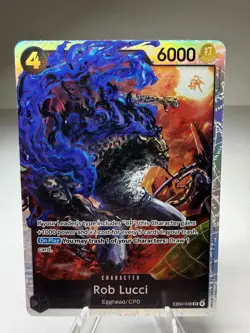 Rob Lucci EB04-048 SR One Piece Adventure on Kami's Island NM - Image 1