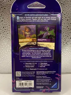 Disney Lorcana TCG: Ursula's Return Sealed Starter Deck - Amber & Amethyst - Image 2