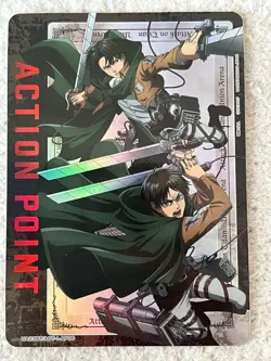 UNION ARENA Attack on Titan UA23BT/AOT-1-AP06 AP Levi Eren - Image 1