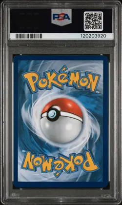 2015 POKEMON XY DOUBLE CRISIS #6 FULL ART/TEAM AQUA'S KYOGRE EX PSA 8.5 - Image 2
