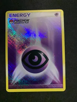 2009 Pokemon Organized Play Psychic Energy - Holo - Promo - LP - Please Read (7) - Image 1