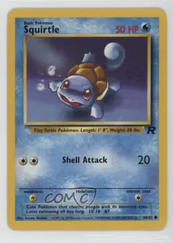 Squirtle Pokemon Team Rocket #68 2000 - Image 1