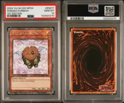 Winged Kuriboh Yugioh 2024 MP24-EN017 Quarter Century Secret Rare 1st PSA 10 - Image 3