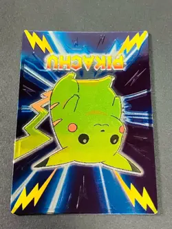 Pikachu No.025 Holo Pokemon Meiji Get Card Super Collection Nintendo Japanese - Image 3